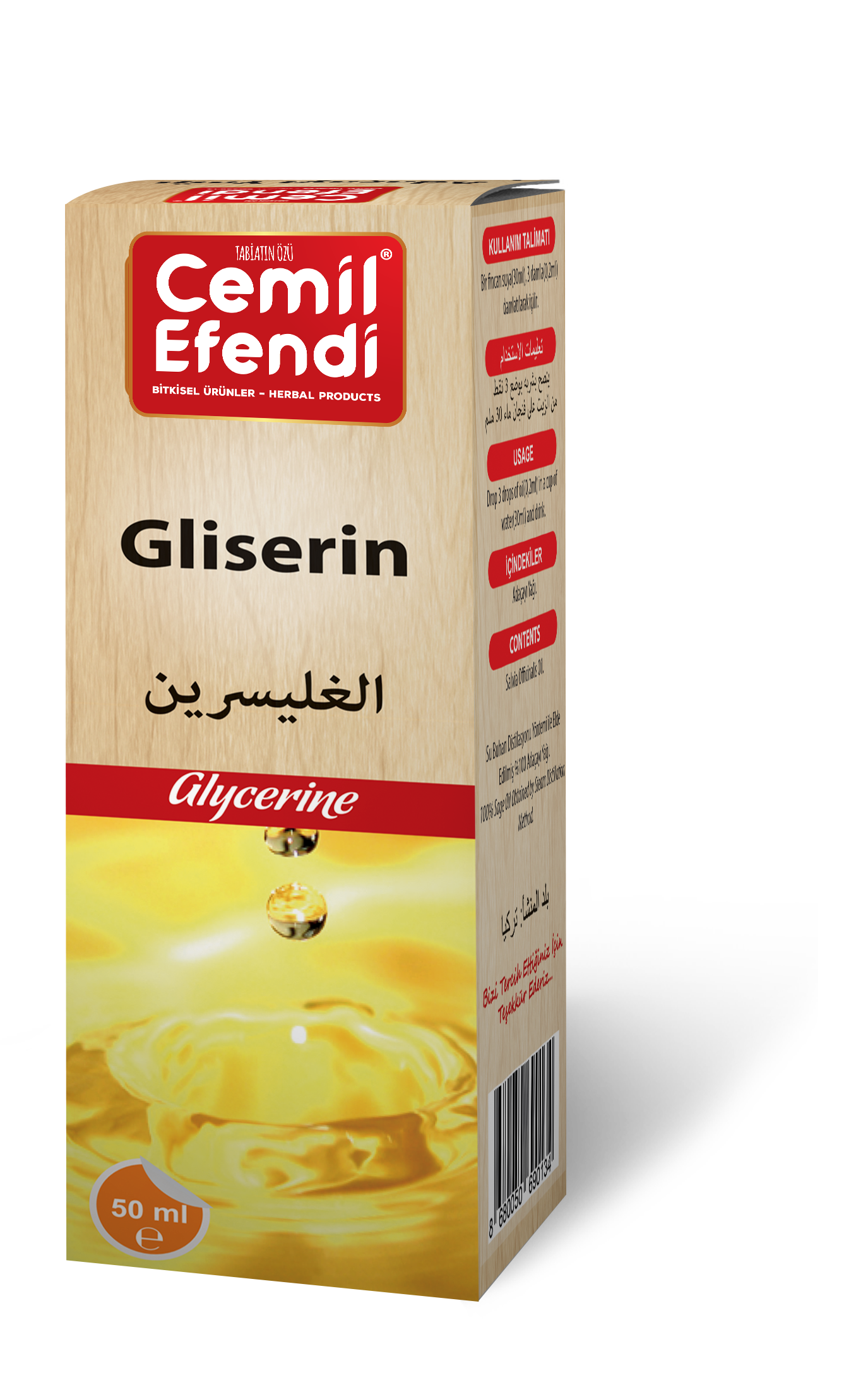 Glycerine olie 50ml