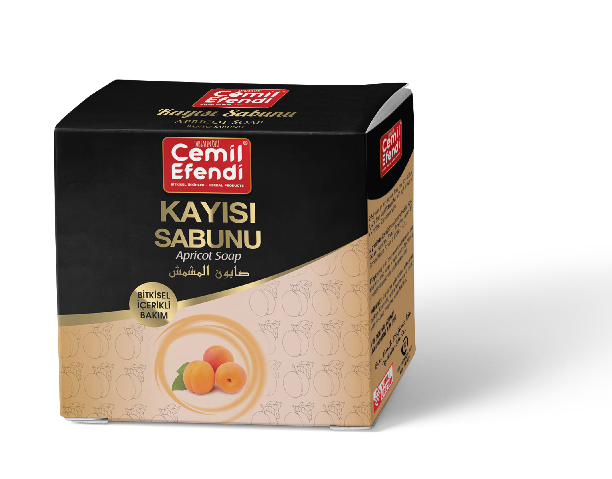Abrikozenpit zeep 130 Gr
