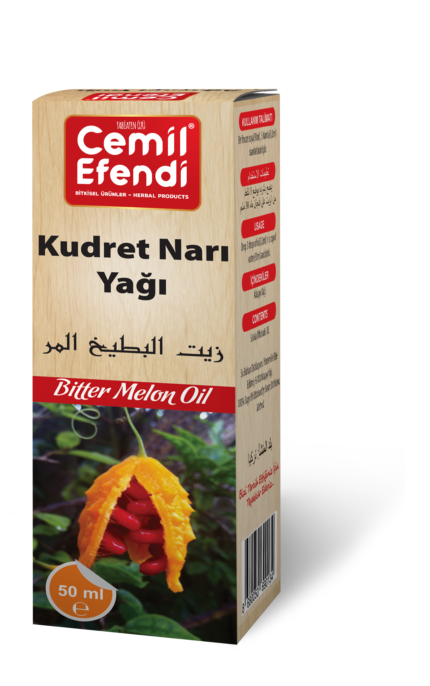 Bittermeloen olie 50ml