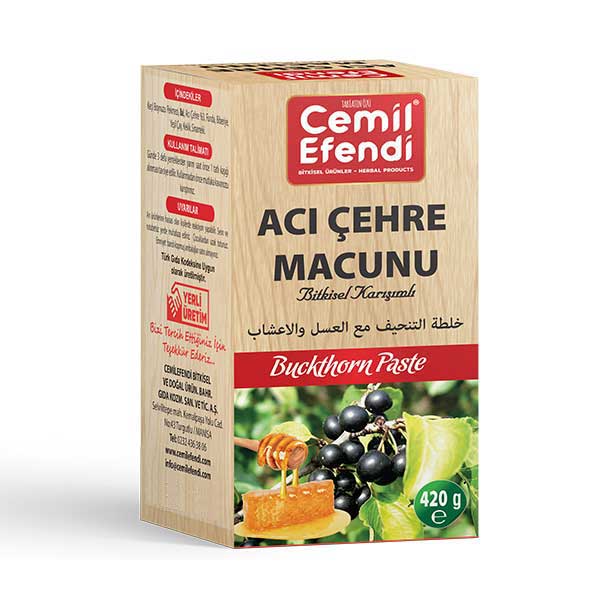 Kruidenpasta met Wegedoorn – Acı Çehre Macun 420g