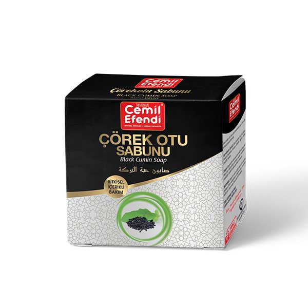Zwarte Komijnzeep 130g – Natuurlijke Verzorging met Nigella Sativa