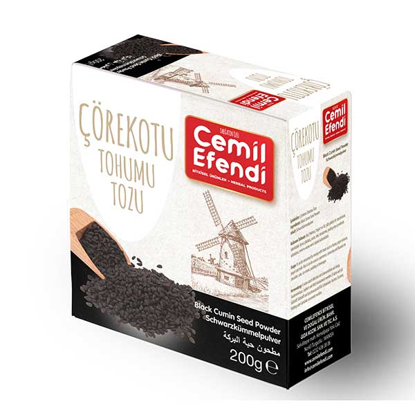 Zwart komijnzaadpoeder 200g