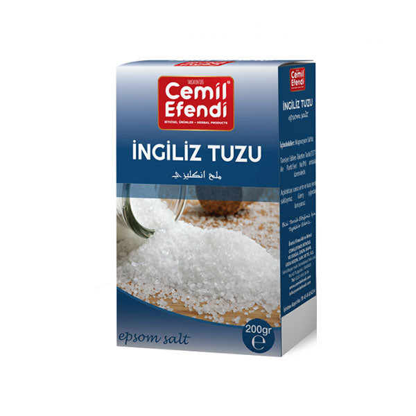 Epsomzout (Magnesiumsulfaat) 200g – Natuurlijk & Ontspannend