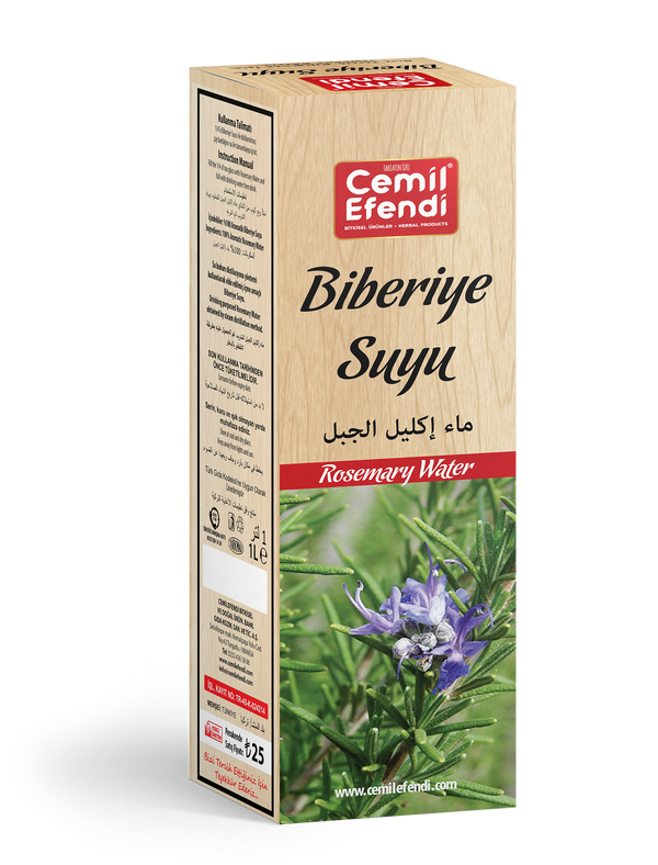 Rozemarijn Water (Biberiye Suyu) 1L - Natuurlijk Hydrolaat