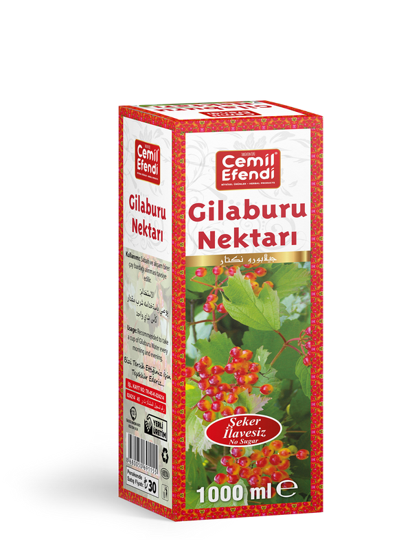 Gilaburu Nektar 1L Guelder rose water - 100% Natuurlijk zonder suiker