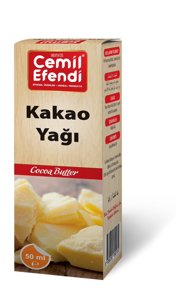 Cacao olie - 100% puur, koudgeperst en ongeraffineerd