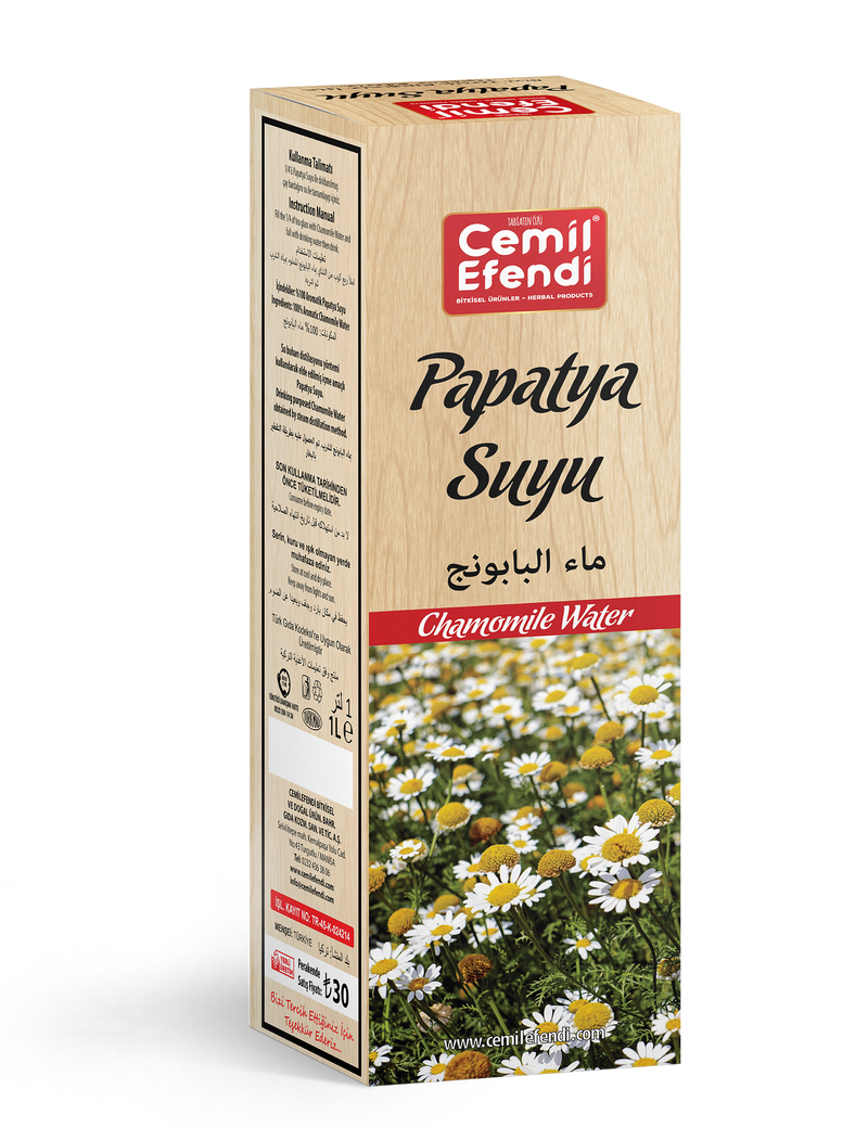 Kamillewater 1L – Natuurlijk Chamomile Hydrolaat