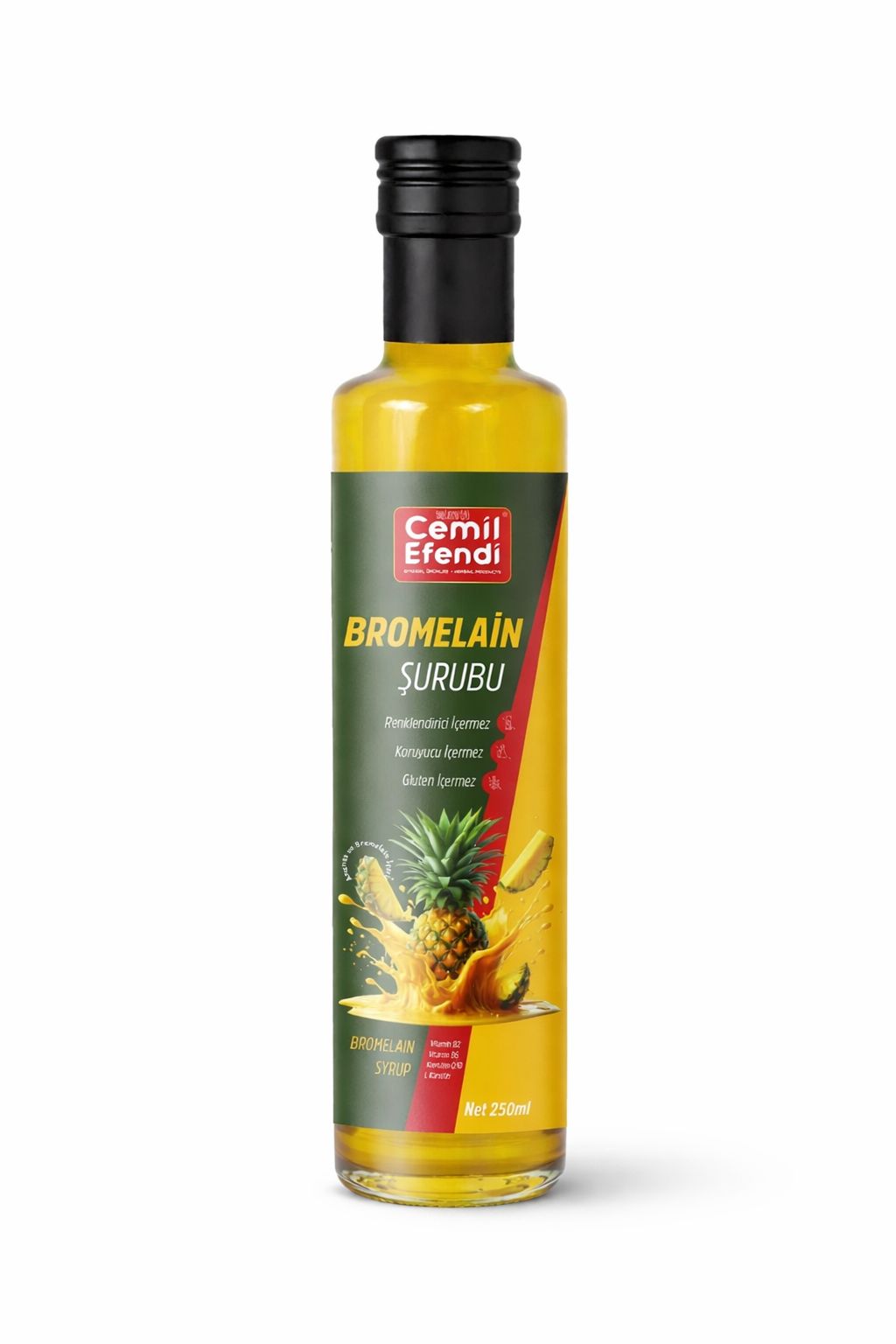 Bromelaïne Siroop – Natuurlijk enzym uit ananas