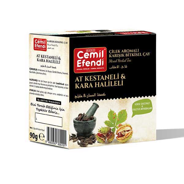 Paardenkastanje & Zwarte Terminalia Thee