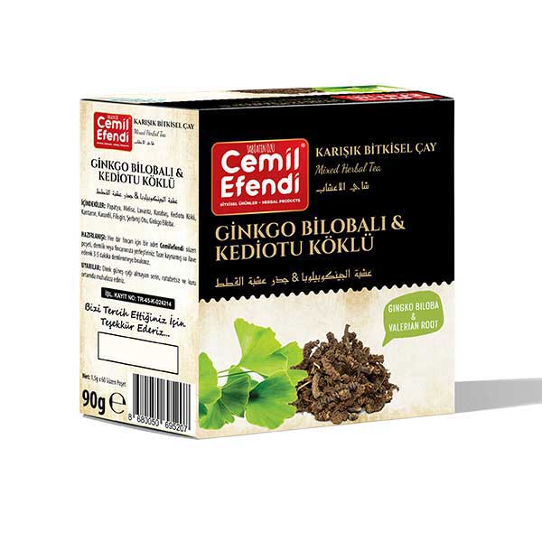 Ginkgo Biloba & Valeriaanwortel Thee