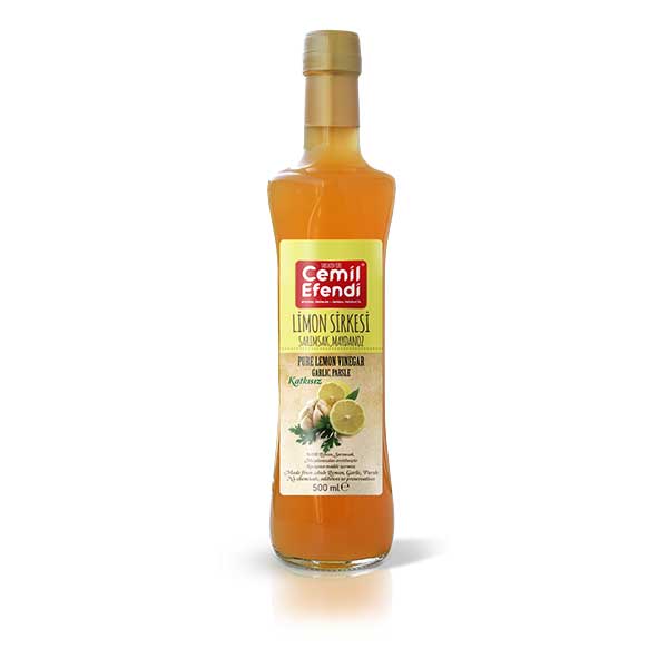 Citroen knoflook peterselie azijn 500ml